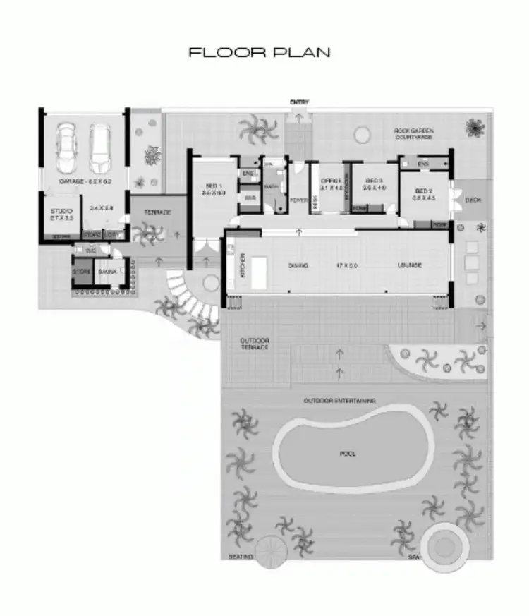 Floorplan of Homely house listing, 18 Brookview Court, Byron Bay NSW 2481