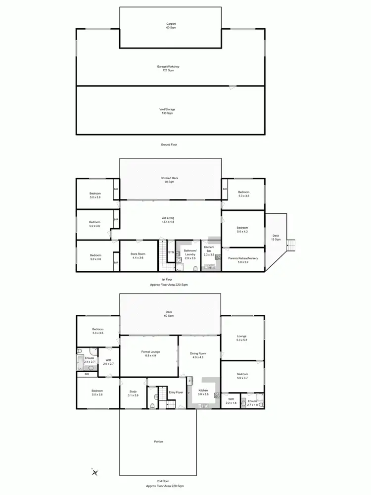 Floorplan of Homely house listing, 6 Longview Lane, Granton TAS 7030