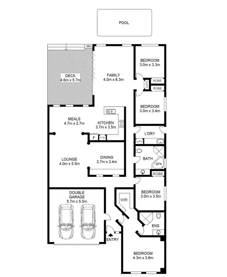 Floorplan of Homely house listing, 10 Carrington Avenue, Caringbah NSW 2229