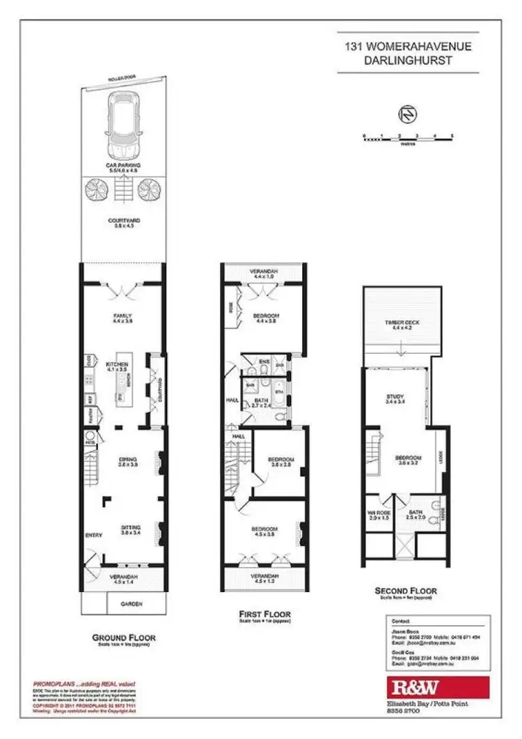 Floorplan of Homely terrace listing, 131 Womerah Avenue, Darlinghurst NSW 2010