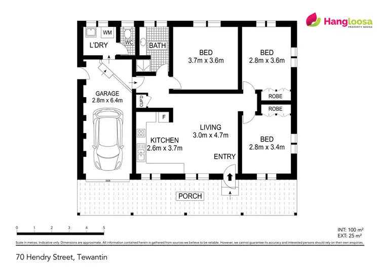 Floorplan of Homely house listing, 70 Hendry Street, Tewantin QLD 4565