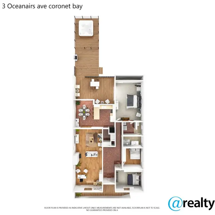 Floorplan of Homely house listing, 3 Oceanaires Avenue, Coronet Bay VIC 3984