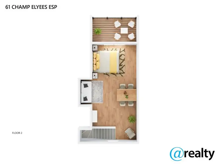 Floorplan of Homely house listing, 61 Champ Elysees Esplanade, Coronet Bay VIC 3984