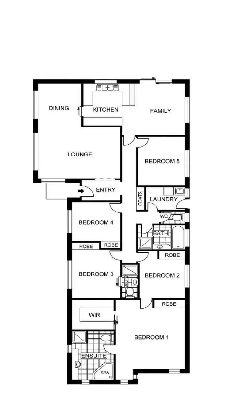 Floorplan of Homely house listing, 49 Ennor Crescent, Florey ACT 2615