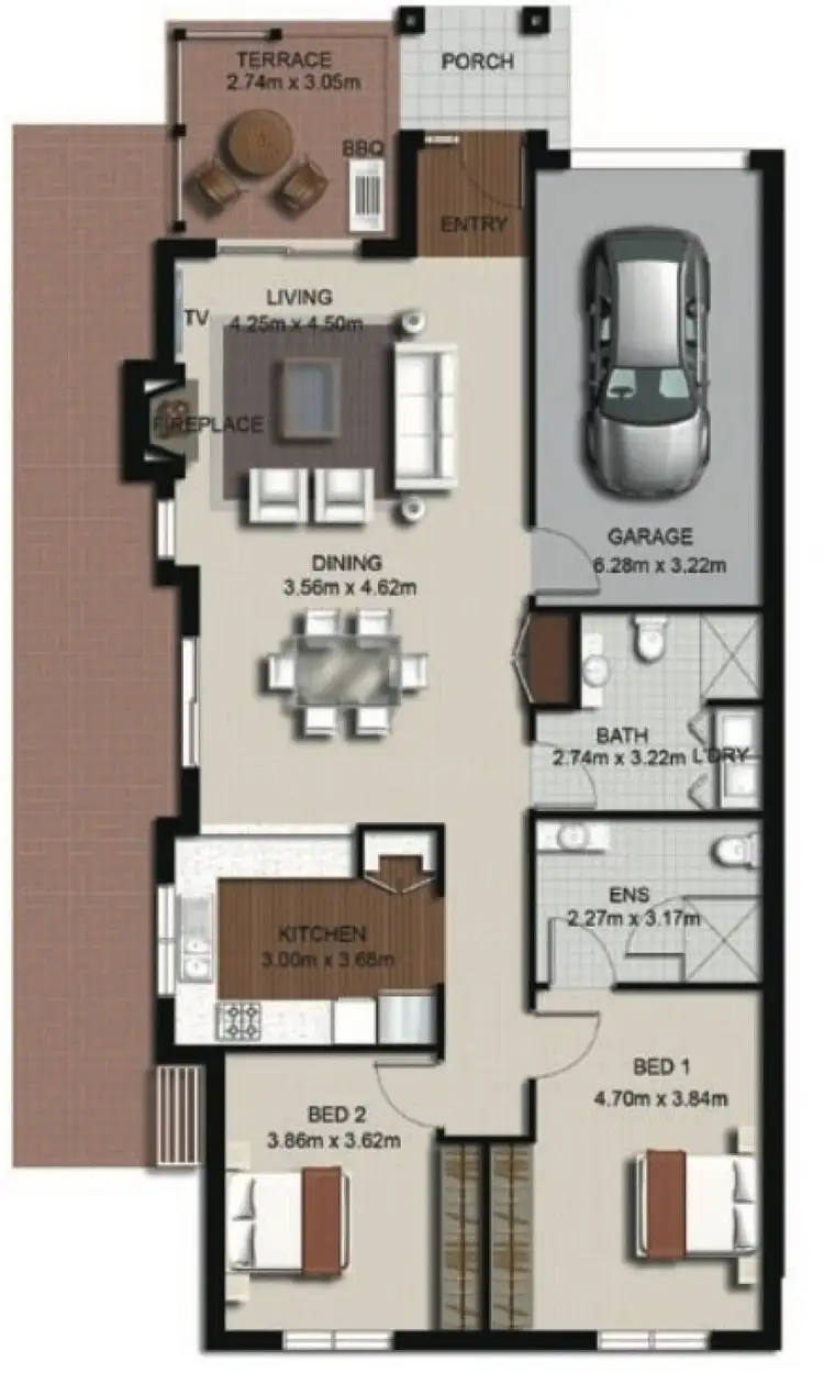 Floorplan of Homely villa listing, 8 Wiseman Road, Bowral NSW 2576
