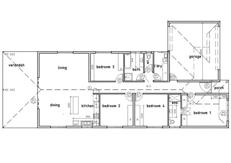 Floorplan of Homely house listing, 16 Freeman St, Johnston NT 832
