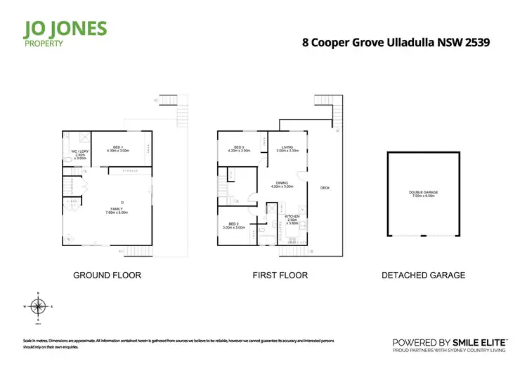 Floorplan of Homely house listing, 8 Cooper Grove, Ulladulla NSW 2539
