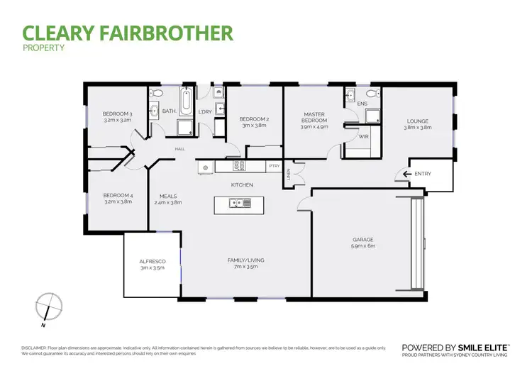 Floorplan of Homely house listing, Address available on request