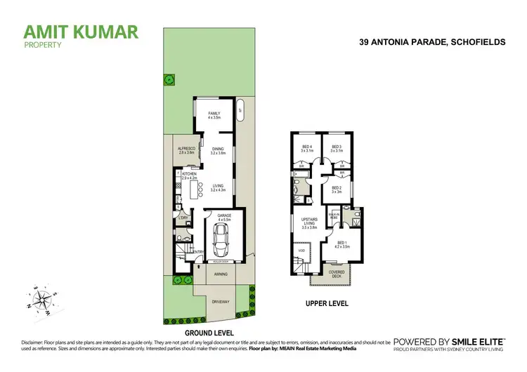 Floorplan of Homely house listing, 39 Antonia Parade, Schofields NSW 2762