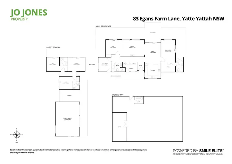 Floorplan of Homely rural property listing, 83 Egans Farm Lane, Yatte Yattah NSW 2539