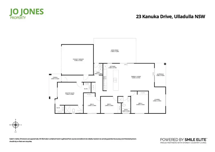 Floorplan of Homely house listing, 23 Kanuka Drive, Ulladulla NSW 2539
