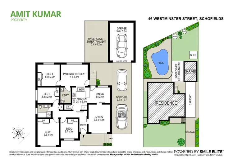Floorplan of Homely house listing, 46 Westminster Street, Schofields NSW 2762