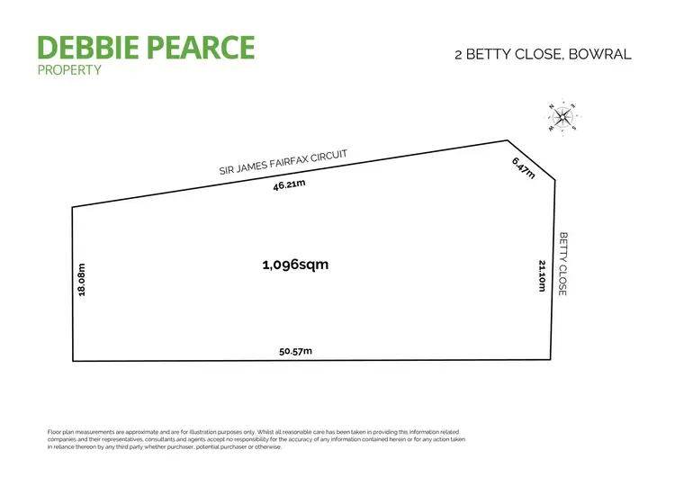 Floorplan of Homely land listing, 2 Betty Close, Bowral NSW 2576