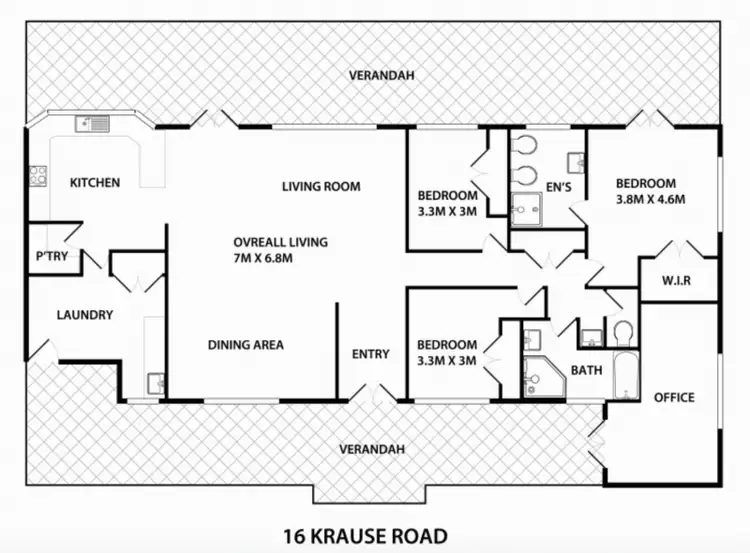 Floorplan of Homely house listing, 16 Krause Road, Ninderry QLD 4561
