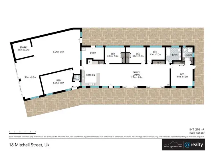 Floorplan of Homely rural property listing, 18 Mitchell Street, Uki NSW 2484