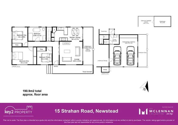 Floorplan of Homely house listing, 15 Strahan Road, Newstead TAS 7250