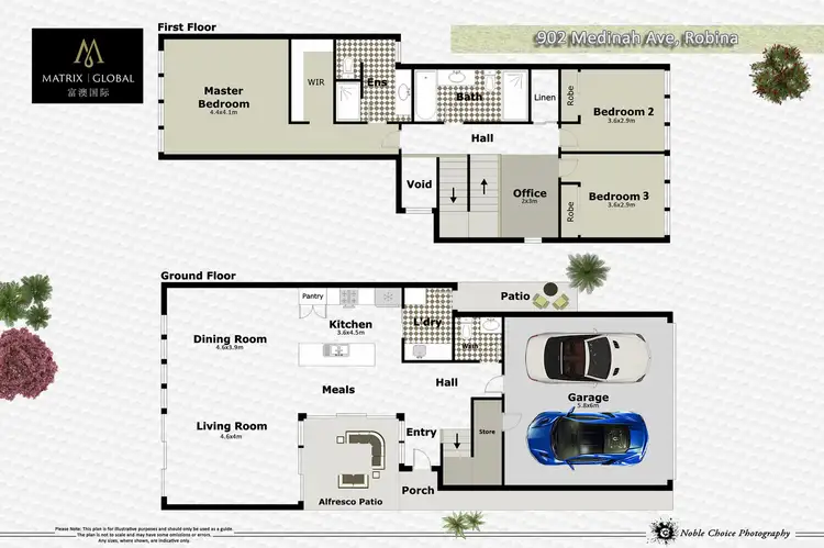 Floorplan of Homely house listing, 902 Medinah Avenue, Robina QLD 4226