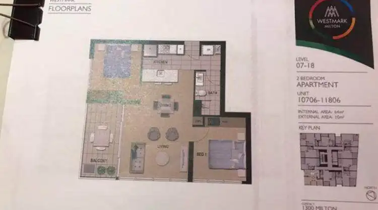 Floorplan of Homely apartment listing, 22-36 Railway Terrace, Milton QLD 4064
