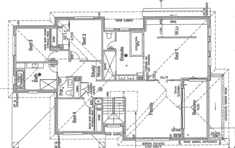 Floorplan of Homely house listing, 46 Ella Ave, Barden Ridge NSW 2234
