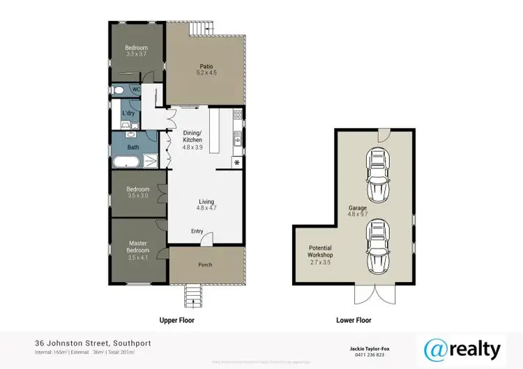 Floorplan of Homely house listing, 36 Johnston Street, Southport QLD 4215