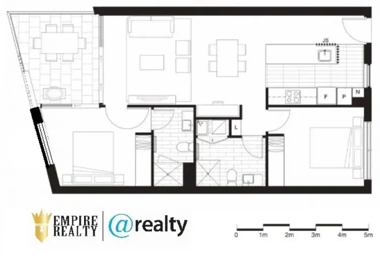 Floorplan of Homely unit listing, 14/21 Peter Doherty Street, Dutton Park QLD 4102