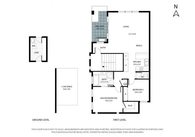 Floorplan of Homely apartment listing, 3/1 Alfrick Road, Croydon VIC 3136