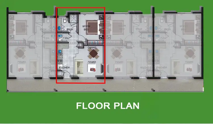 Floorplan of Homely unit listing, Address available on request