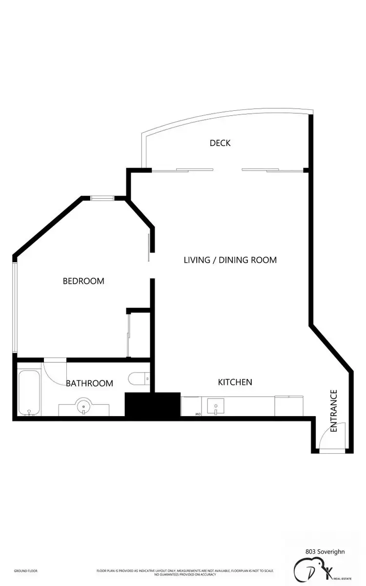 Floorplan of Homely apartment listing, 73/1 Acacia Avenue, Surfers Paradise QLD 4217