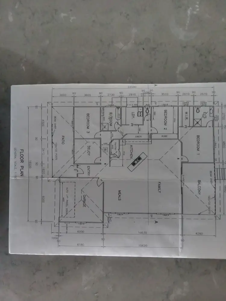 Floorplan of Homely house listing, 22 Pandana close, Lawrence NSW 2460
