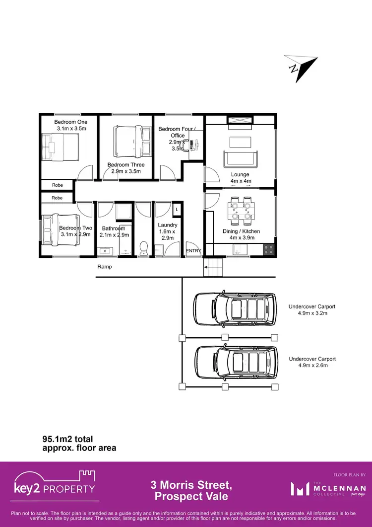 Floorplan of Homely house listing, 3 Morris Street, Prospect TAS 7250