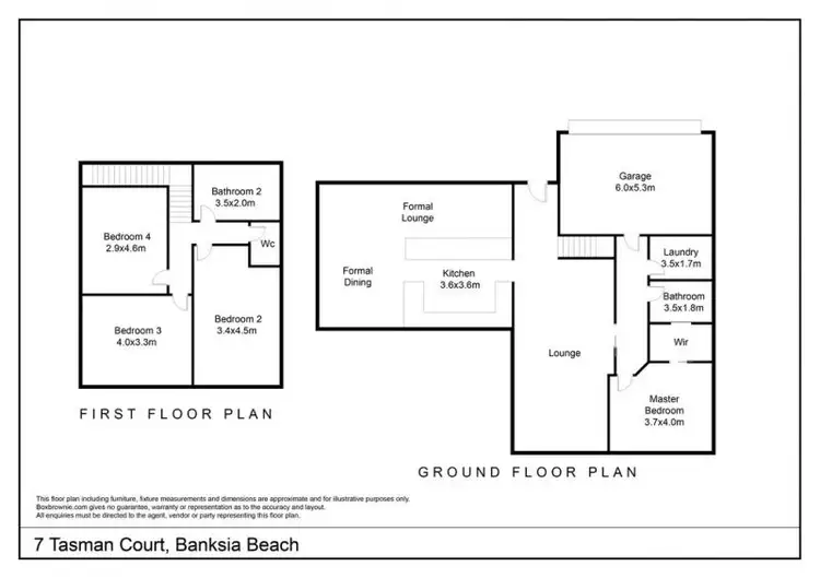 Floorplan of Homely house listing, 7 Tasman Court, Banksia Beach QLD 4507