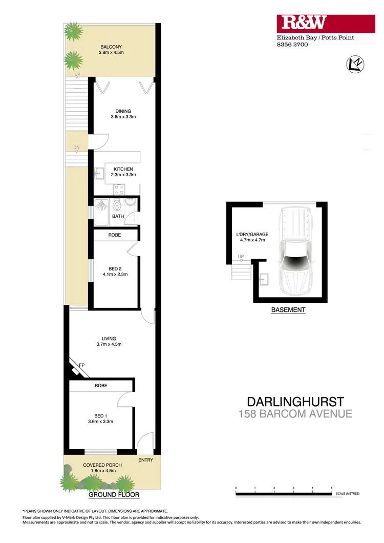 Floorplan of Homely terrace listing, 158 Barcom Avenue, Darlinghurst NSW 2010