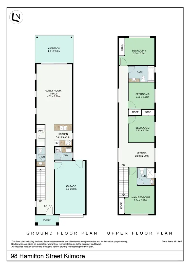 Floorplan of Homely house listing, 98 Hamilton Street, Kilmore VIC 3764