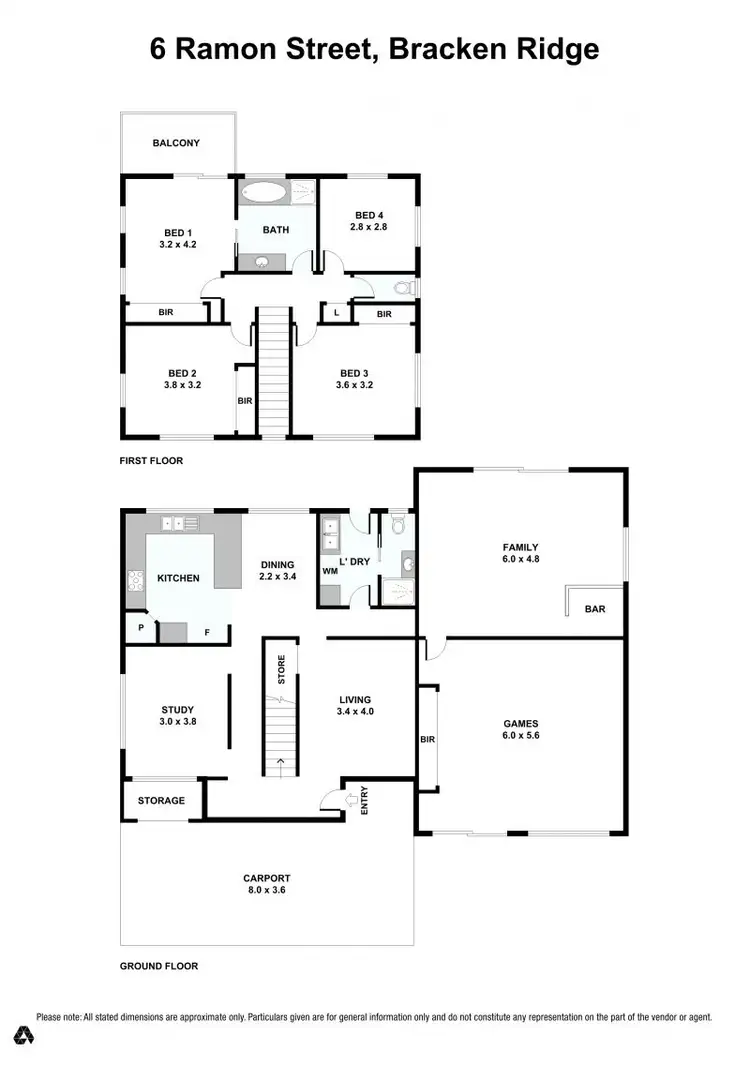 Floorplan of Homely house listing, 6 Ramon Street, Bracken Ridge QLD 4017