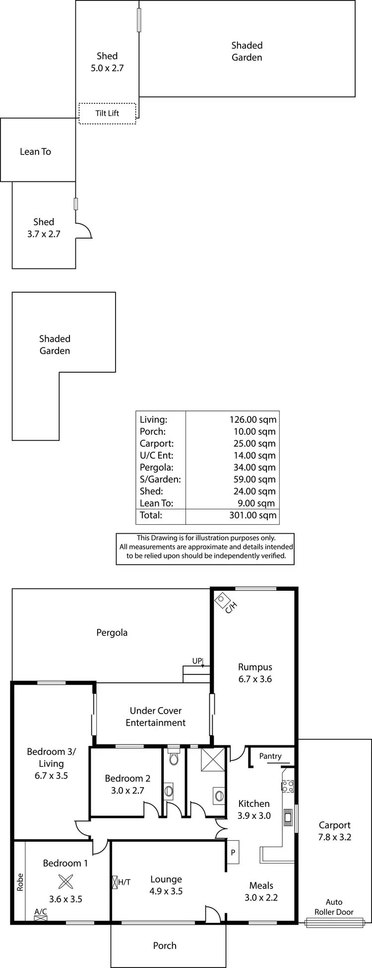 Floorplan of Homely house listing, 14 O'grady drive, Para Hills SA 5096