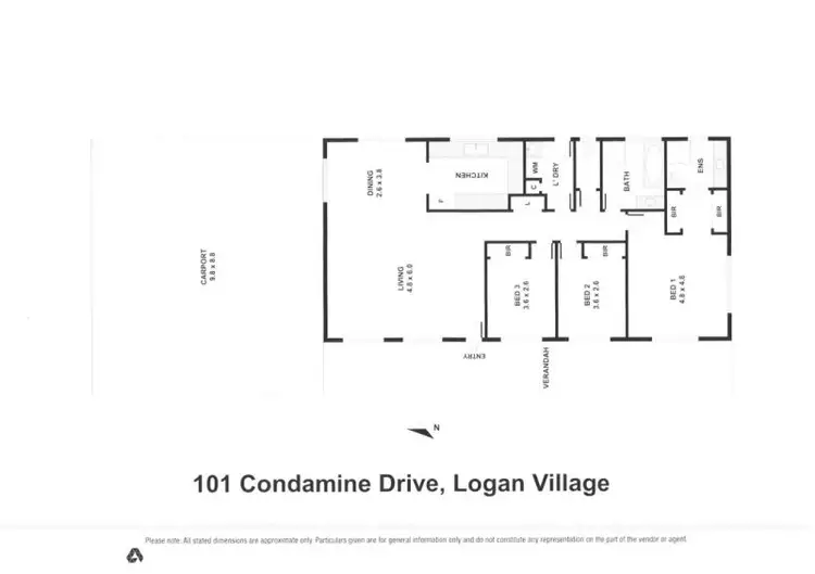 Floorplan of Homely rural property listing, 101 Condamine Drive, Logan Village QLD 4207