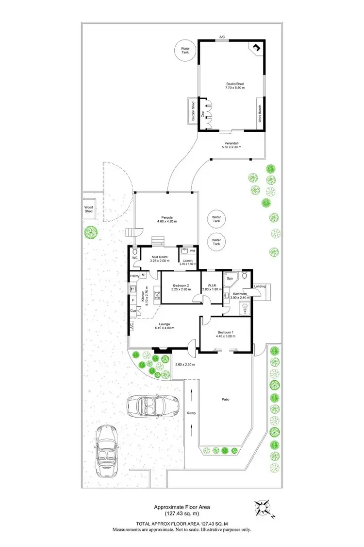 Floorplan of Homely house listing, 13 Nesbitt Road, Spencer Park WA 6330