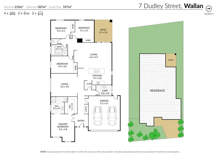 Floorplan of Homely house listing, 7 Dudley Street, Wallan VIC 3756