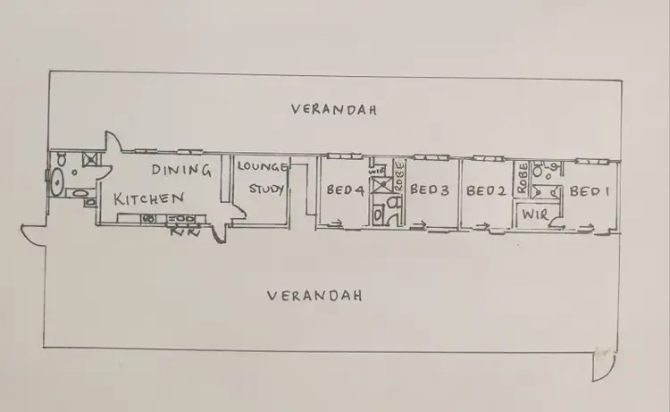 Floorplan of Homely rural property listing, 11 Mango Road, Girraween NT 836