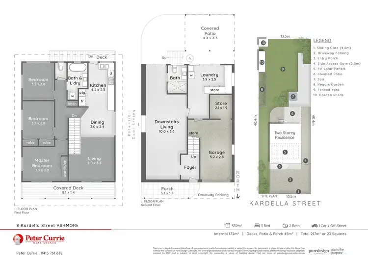 Floorplan of Homely house listing, 8 Kardella Street, Ashmore QLD 4214