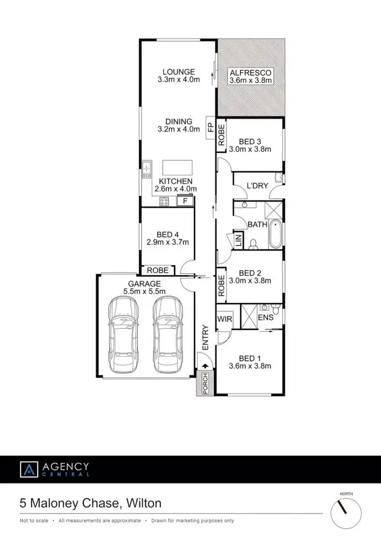 Floorplan of Homely house listing, 5 Maloney Chase, Wilton NSW 2571