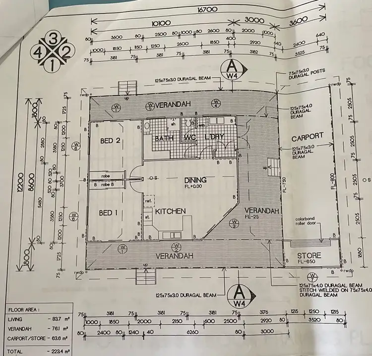 Floorplan of Homely house listing, 33 Pandanus Parade, Nanum QLD 4874