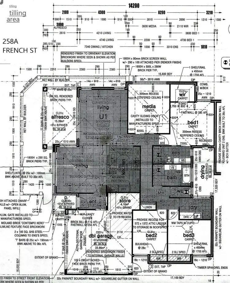 Floorplan of Homely villa listing, 258A French Street, Tuart Hill WA 6060