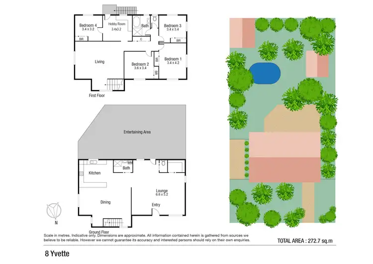 Floorplan of Homely house listing, 8 Yvette Street, Kelso QLD 4815