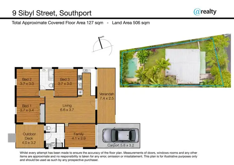 Floorplan of Homely house listing, 9 Sibyl Street, Southport QLD 4215