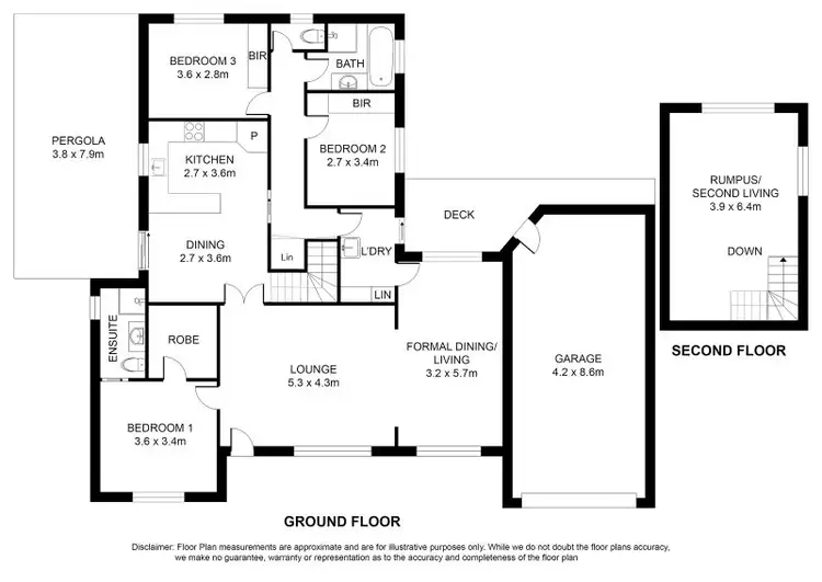 Floorplan of Homely house listing, 5 Elle Court, Mount Gambier SA 5290