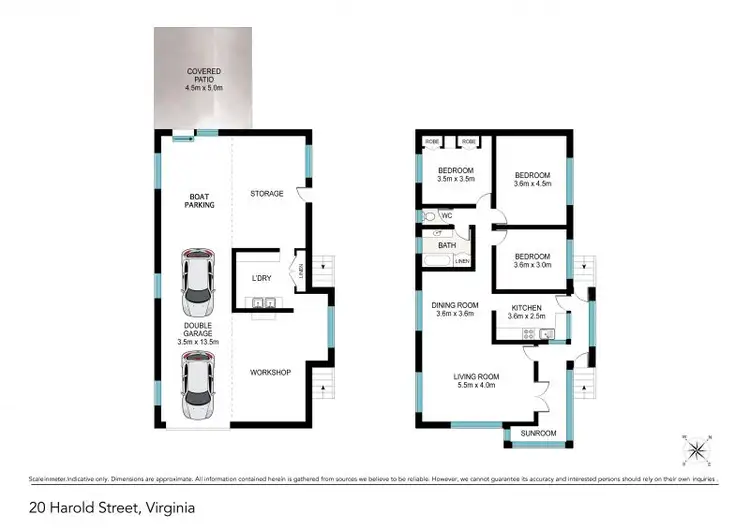 Floorplan of Homely house listing, 20 Harold Street, Virginia QLD 4014