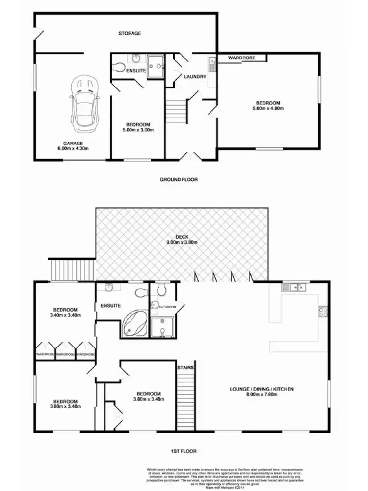 Floorplan of Homely house listing, 19 Maranoa Street, Carina Heights QLD 4152