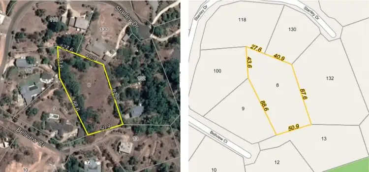 Floorplan of Homely land listing, 8 Bellview Close, Cannon Valley QLD 4800
