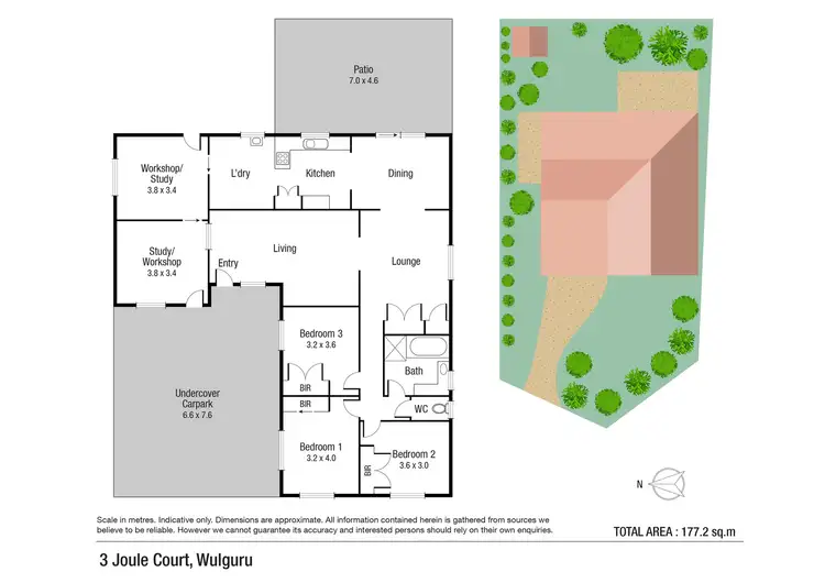 Floorplan of Homely house listing, 3 Joule Court, Wulguru QLD 4811